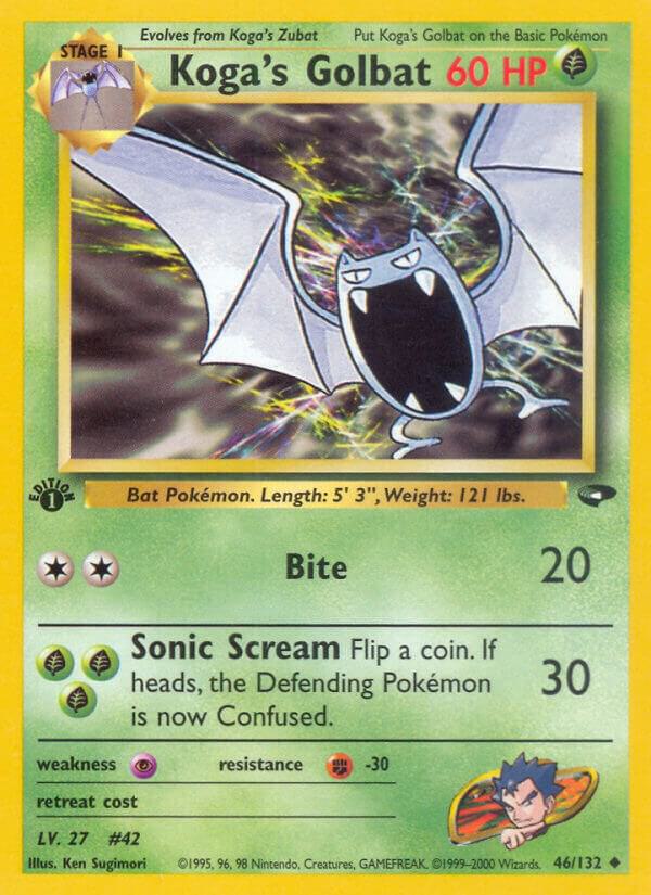 Koga's Golbat, Gym Challenge 046/132
