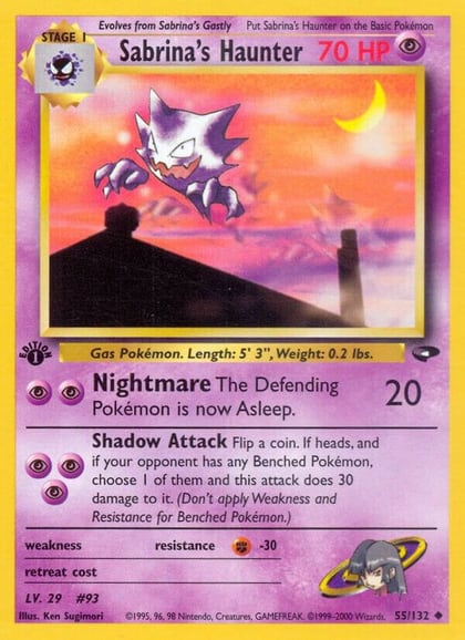 Sabrina's Haunter, Gym Challenge 055/132