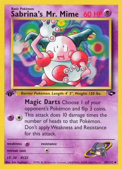 Sabrina's Mr. Mime, Gym Challenge 059/132