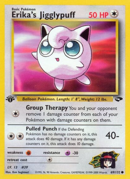 Erika's Jigglypuff, Gym Challenge 069/132