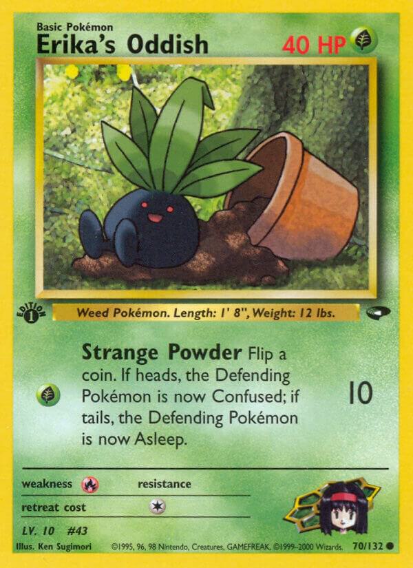 Erika's Oddish, Gym Challenge 070/132