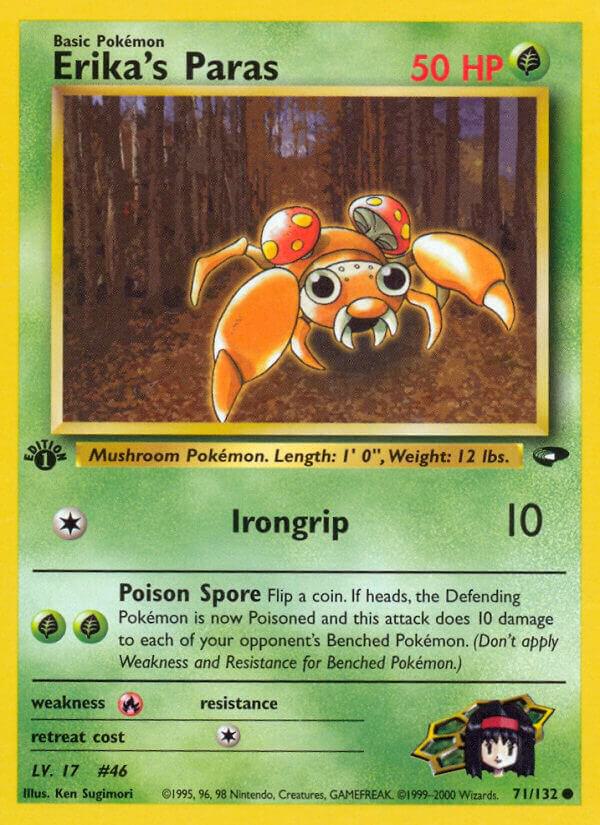 Erika's Paras, Gym Challenge 071/132