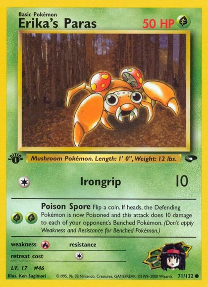 Erika's Paras, Gym Challenge 071/132