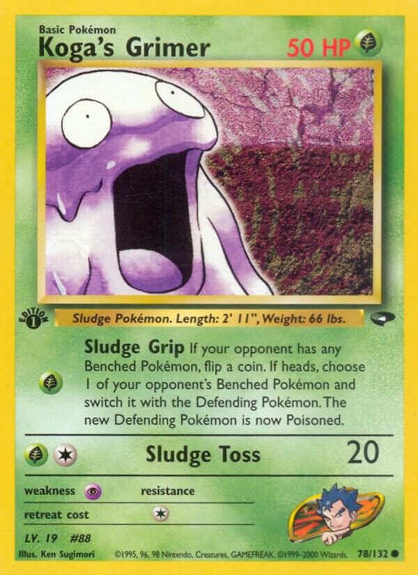 Koga's Grimer, Gym Challenge 078/132