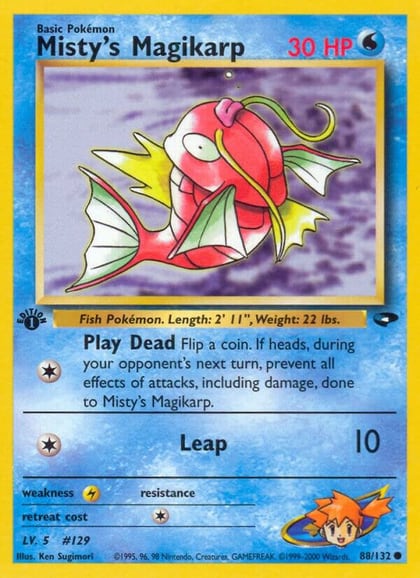 Misty's Magikarp, Gym Challenge 088/132