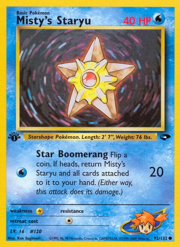 Misty's Staryu, Gym Challenge 092/132