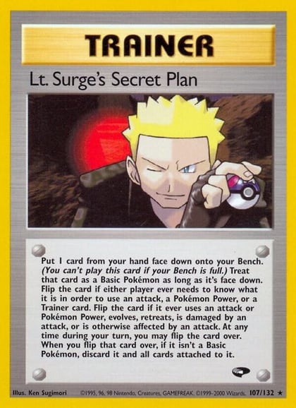 Lt. Surge's Secret Plan, Gym Challenge 107/132