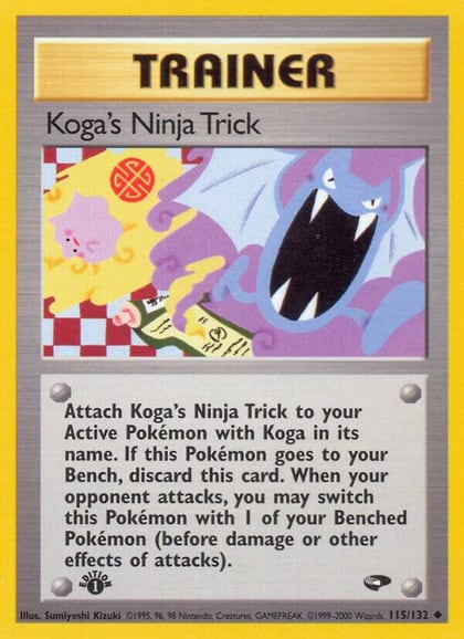Koga's Ninja Trick, Gym Challenge 115/132