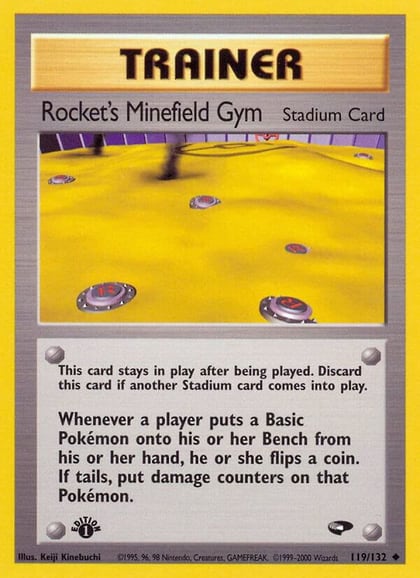 Rocket's Minefield Gym, Gym Challenge 119/132