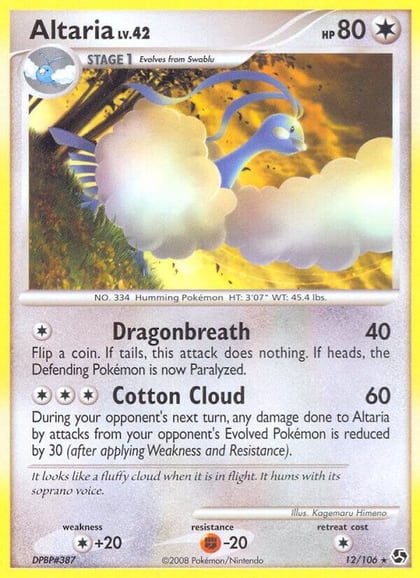 Altaria, Great Encounters 12/106