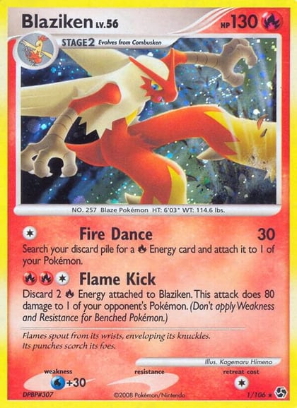 Blaziken, Great Encounters 1/106