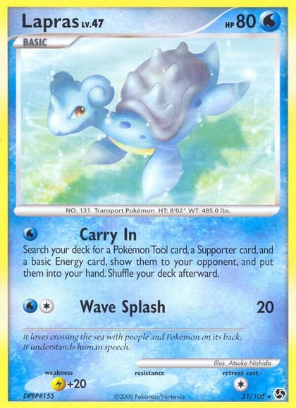 Lapras, Great Encounters 21/106