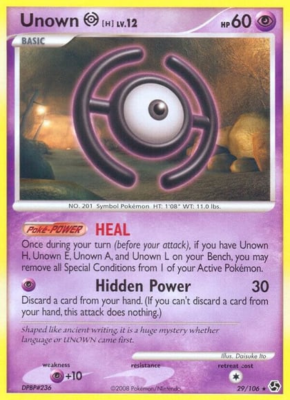 Unown [H], Great Encounters 29/106