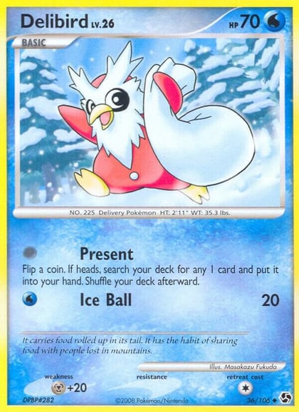 Delibird, Great Encounters 36/106