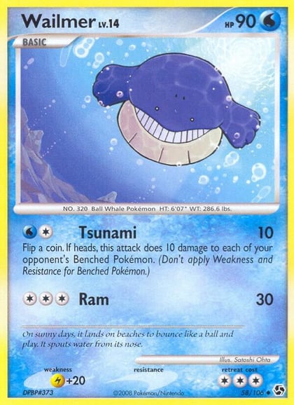 Wailmer, Great Encounters 58/106