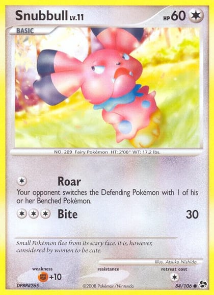 Snubbull, Great Encounters 84/106