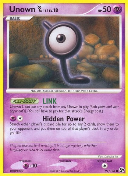 Unown [L], Great Encounters 91/106