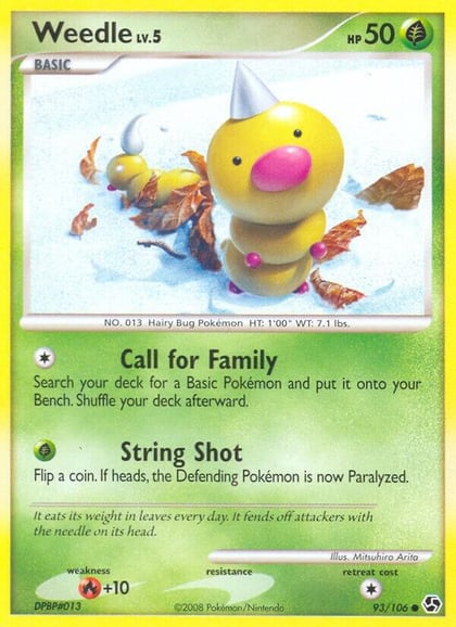 Weedle, Great Encounters 93/106