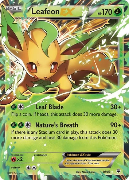 Leafeon EX, Generations 10/83