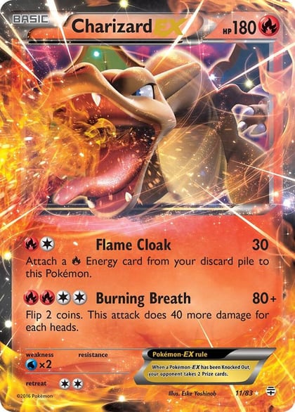 Charizard EX, Generations 11/83
