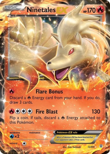 Ninetales EX, Generations 13/83