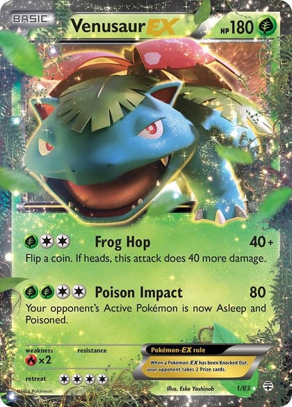 Venusaur EX, Generations 1/83