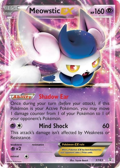 Meowstic EX, Generations 37/83