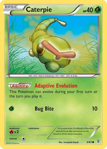 Caterpie, Generations 3/83