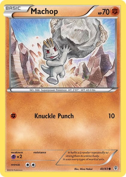Machop, Generations 40/83
