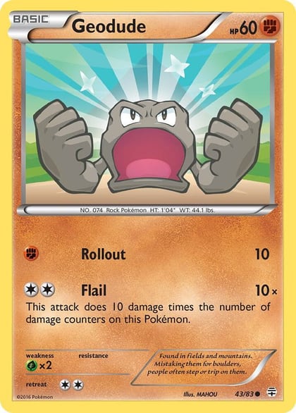 Geodude, Generations 43/83