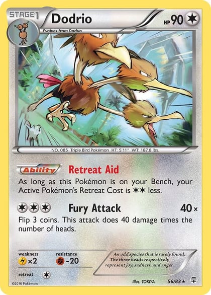 Dodrio, Generations 56/83