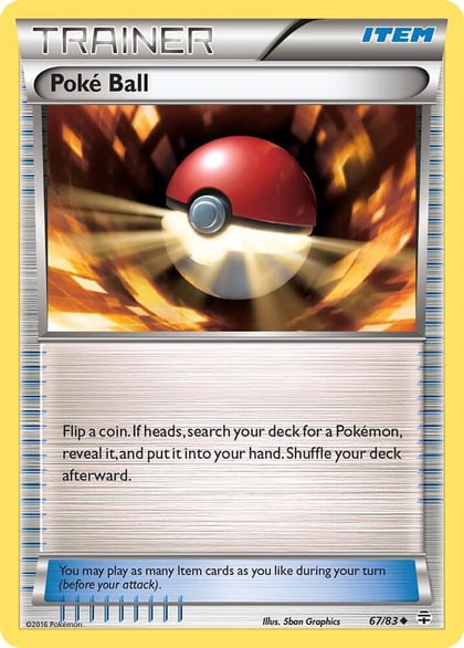 Poke Ball, Generations 67/83