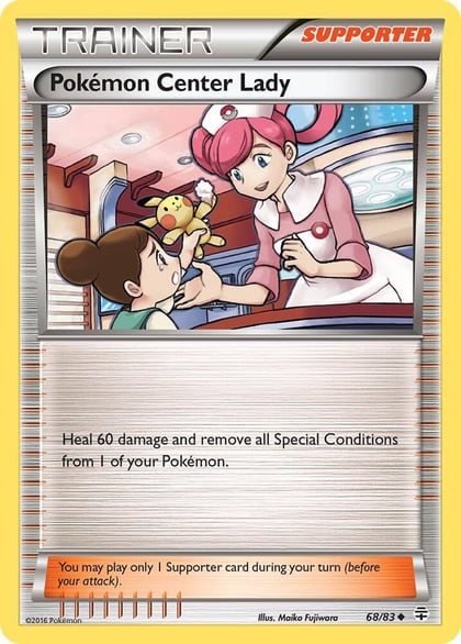 Pokemon Center Lady, Generations 68/83