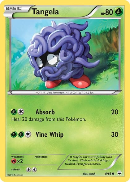 Tangela, Generations 8/83