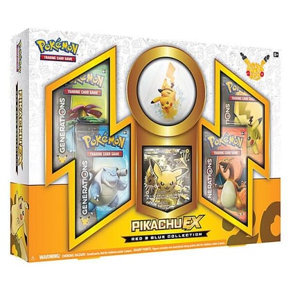Red & Blue Collection [Pikachu EX], Generations P123432