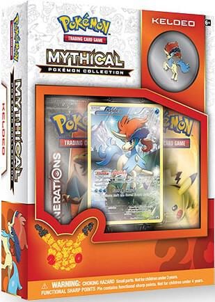 Mythical Pokemon Collection Box [Keldeo], Generations P123740