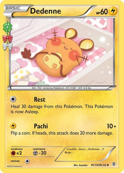 Dedenne, Generations: Radiant Collection RC10/RC32