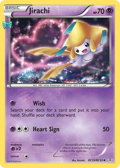 Jirachi, Generations: Radiant Collection RC13/RC32