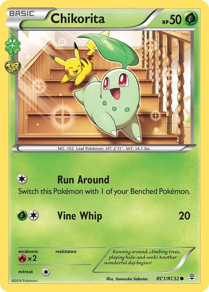 Chikorita, Generations: Radiant Collection RC1/RC32