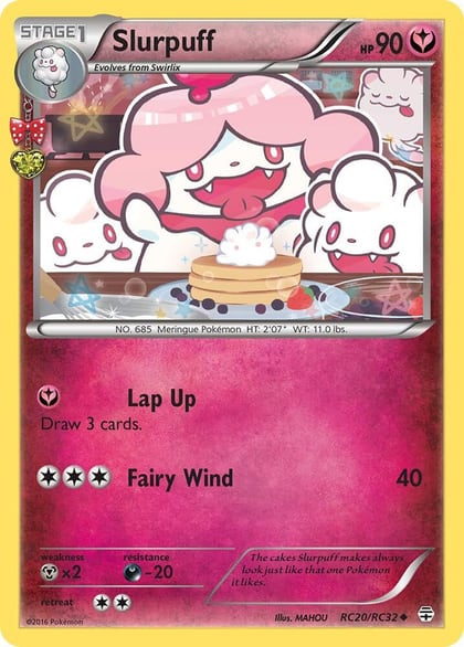 Slurpuff, Generations: Radiant Collection RC20/RC32