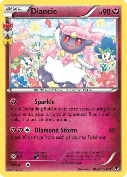 Diancie, Generations: Radiant Collection RC22/RC32
