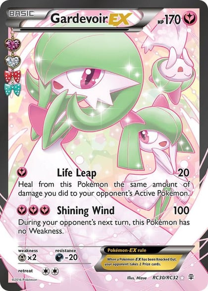 Gardevoir EX (Full Art), Generations: Radiant Collection RC30/RC32