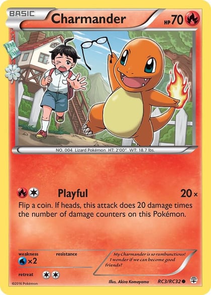 Charmander, Generations: Radiant Collection RC3/RC32