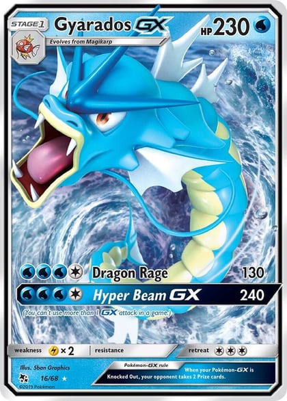 Gyarados GX, Hidden Fates 16/68