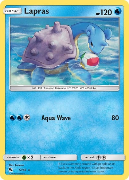 Lapras, Hidden Fates 17/68