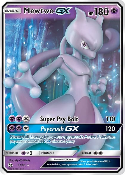 Mewtwo GX, Hidden Fates 31/68