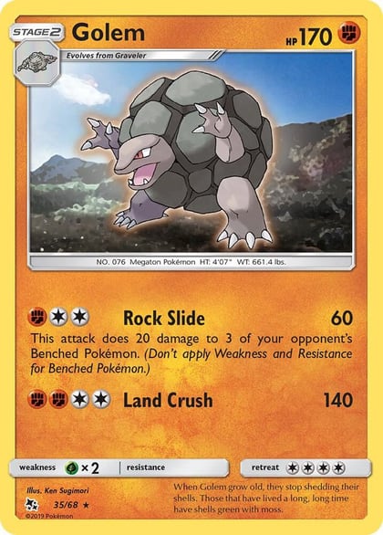Golem, Hidden Fates 35/68