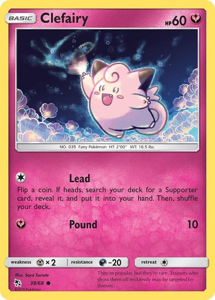Clefairy (38), Hidden Fates 38/68