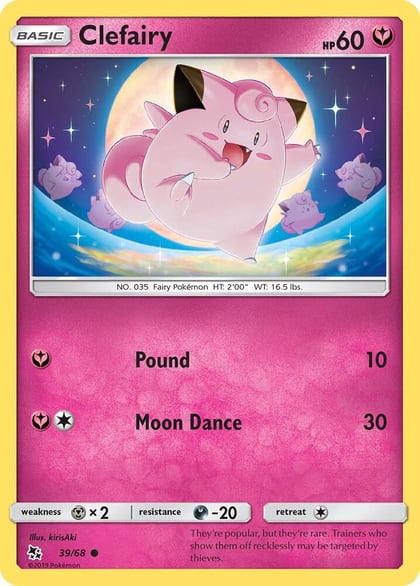 Clefairy (39), Hidden Fates 39/68