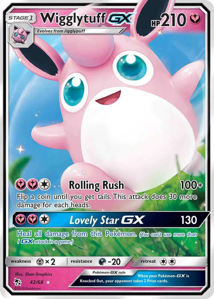 Wigglytuff GX, Hidden Fates 42/68